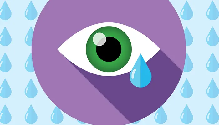 اسباب نزول الدموع من العين بدون سبب