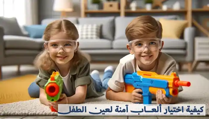 كيفية اختيار ألعاب آمنة لعين الطفل